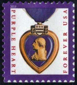 SC#5419 (Forever) Purple Heart Single (2019) SA