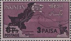 MNH** Pakistan - Previous Stamps Surcharged with New Currency-1961