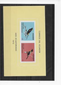 Ecuador Birds 1973  MNH