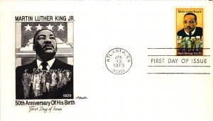 #1771 Martin Luther King – Artmaster Cachet – Aps