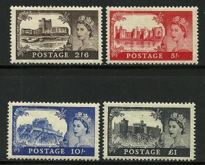 Great Britain # 309-12, Mint Hinge. CV $ 240.00