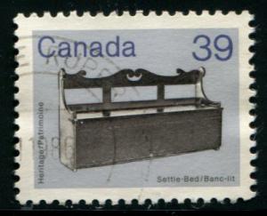 928 Canada 39c Settle-bed, used