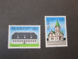 Iceland 1978 Sc 506-7 set MNH