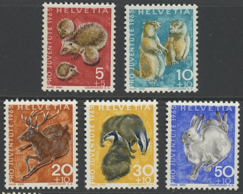 Switzerland B350-4 ** mint NH animal (2301 323)