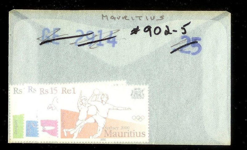 MAURITIUS Sc#902-905 Complete Mint Never Hinged Set