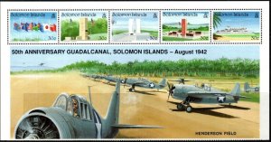 SOLOMON ISLANDS SG956a 1999 SECOND WORLD WAR VETERANS MNH