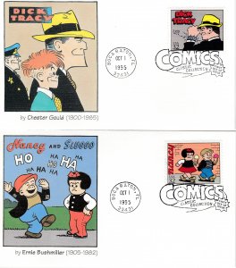 United States # 3000, Comic Strip Classis Collection, Fleetwood First Day Covers