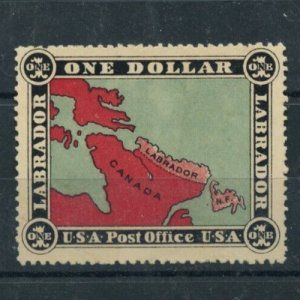 ?US stamp Labrador $1.00, see scans used Canada