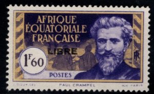 French Equatorial Africa Scott 112 MH* 1940 stamp