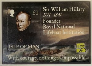 ISLE OF MAN 1999 R.N.L.I.  SGMS839  MNH ..SEE SCAN