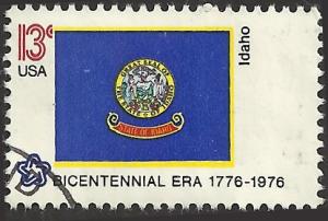 # 1675 USED STATE FLAG IDAHO