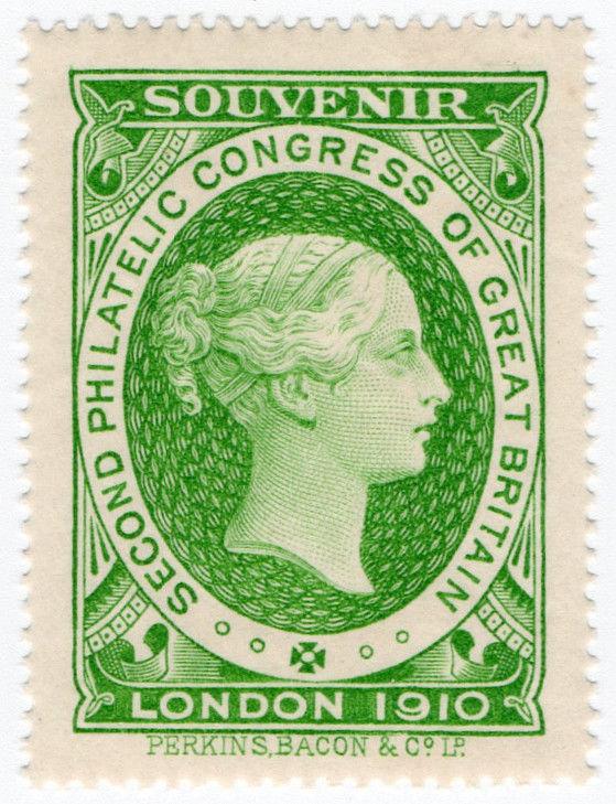 (I.B-CK) Cinderella : 2nd Philatelic Congress (London 1910)