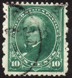 1894, US 10c, Webster, Used, 258