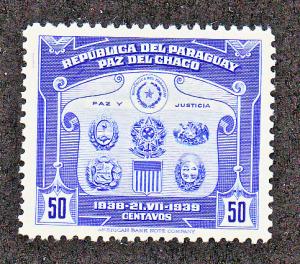 Paraguay Scott #355 MH