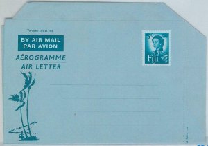 65846 - FIJI  - Postal History -  POSTAL STATIONERY AEROGRAMME : 5 d. PALM TREES