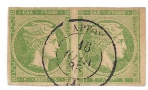 GREECE  # SC  34  PAIR  USED