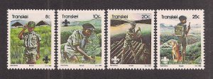 SOUTH AFRICA - TRANSKEI SC# 93-96   FVF/MNH  1982