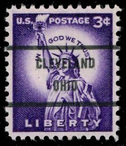 US #1035c Statue of Liberty; Precanceled