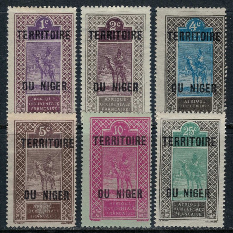 Niger #1-4,6,9*  CV $2.90