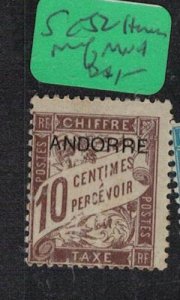 Andorra SC J2 See Perforations MNH (3etu)