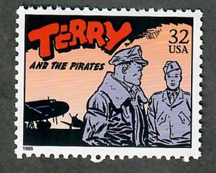 3000r Comic Strips Classics:  Terry and the Pirates MNH single