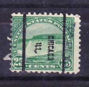 SC699 Niagara precancel Chicago