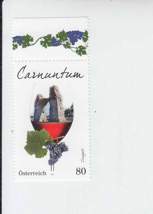 2015 Austria Carnuntum Wine District (Scott 2574) MNH