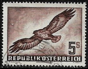 Austria #C58 Used Stamp - Buzzard - Bird