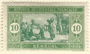 Senegal Sc #85 F-VF Mint OG hr French Colonies are Hot!