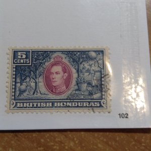 British Honduras  # 119  used