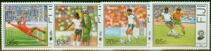 Fiji 1989 Italia 90 Set of 4 SG798-801 Very Fine MNH