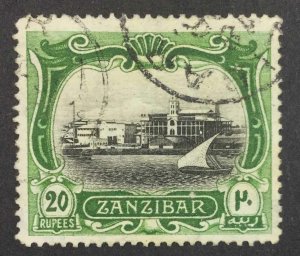 MOMEN: ZANZIBAR SG #260b 1913 USED £700 LOT #64030