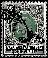 EAST AFRICA AND UGANDA   #37 USED (2)