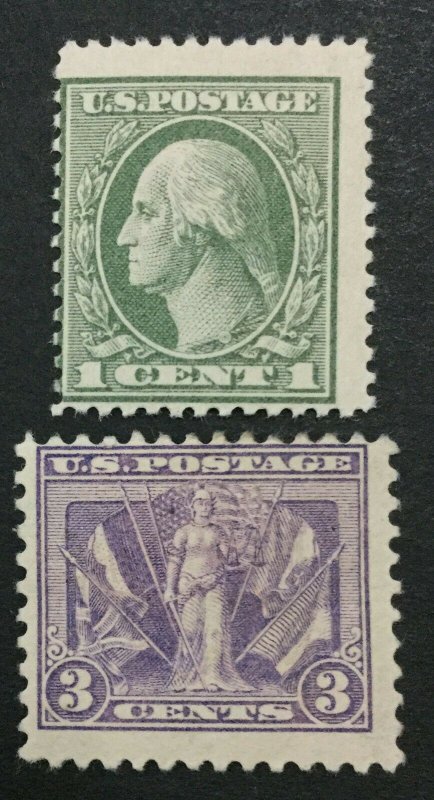 MOMEN: US #536-537 MINT OG H #30613