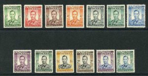 Southern Rhodesia SG40/52 1937 KGVI Set of 13 P14 M/M cat 85