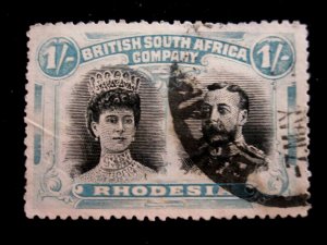 RHODESIA - SCOTT# 111- USED - CAT VAL $24.00