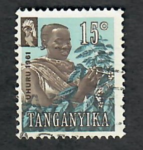Tanganyika #47 used single