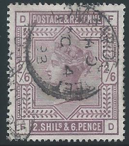 Great Britain, 1883, Scott #96, 2sh 6pp lilac, used, very fine