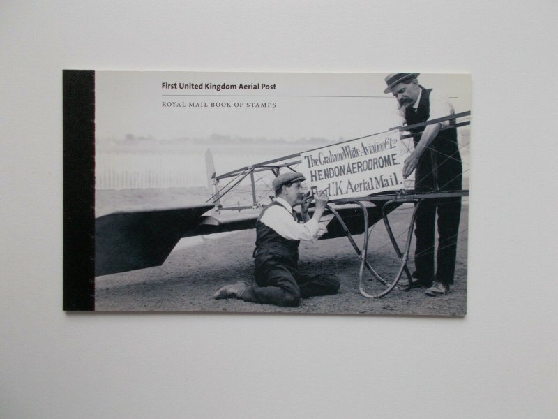 2011 DY2 Centenary of 1st U.K. Aerial Post Prestige Booklet Complete Cat £45