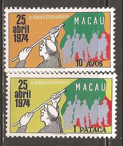 Macao  SC   435-6  Mint Never Hinged