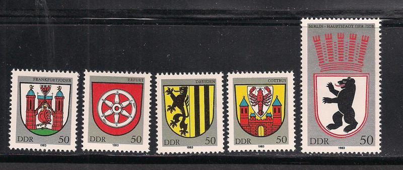 GERMANY - DDR SC# 2364-8 VF MNH 1983