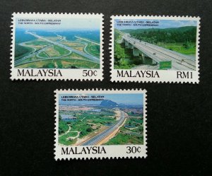 *FREE SHIP Malaysia The North South Expressway 1994 Road Highway (stamp) MNH