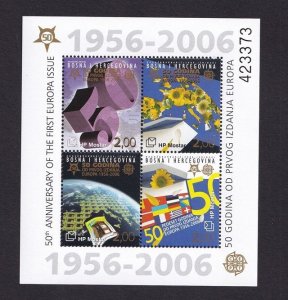 Bosnia and Herzegovina ( Croat admin )  #151e   MNH 2006  Europa stamps 50 years