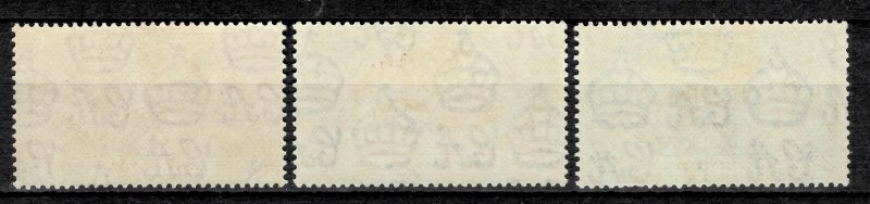 Bermuda KGV 1936☀  Coronation Full Set SG 117 - 9 ☀ MNH set