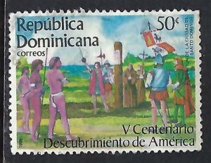 Dominican Republic 952 VFU COLUMBUS A1423-1