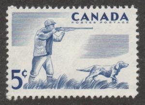 hunting - Scott # 367 - MNH