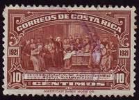 Costa Rica SG#142 Used - 1923 10c.  - Personalities