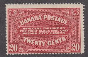 Canada B.O.B. E2 Mint Special Delivery Stamp