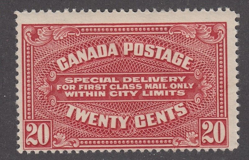 Canada B.O.B. E2 Mint Special Delivery Stamp