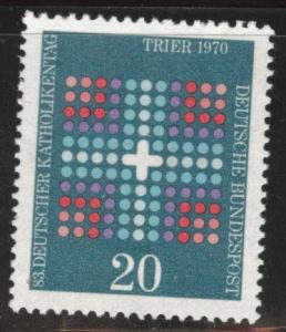 Germany Scott 1046 MNH** 1970 German Catholic stamp